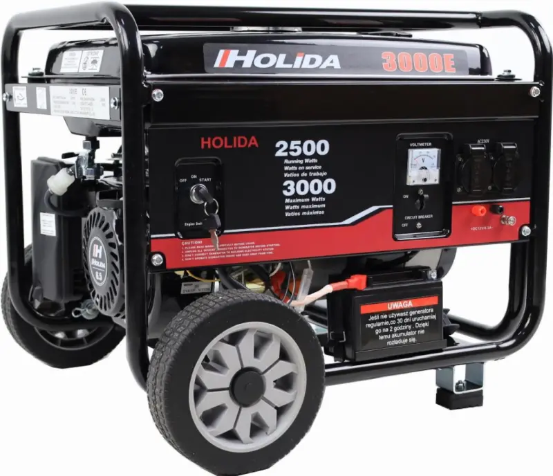 Agregat prądotwórczy, generator HOLIDA WM3000E 3 kW