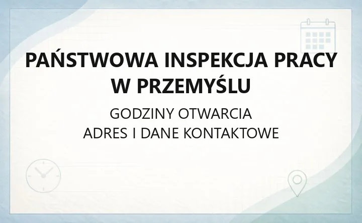 Państwowa Inspekcja Pracy w Przemyślu - kontakt, skargi i porady prawne