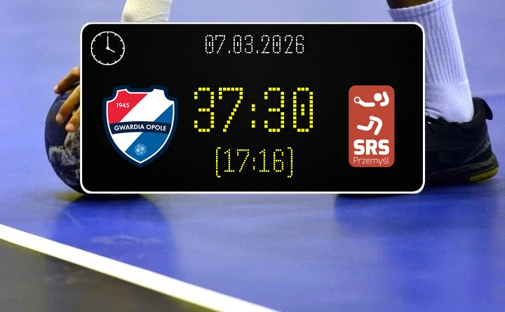 [PIŁKA RĘCZNA] Gwardia Opole – SRS NIKO Przemyśl 37:30 – starcie w I Lidze Mężczyzn (Grupie D), kolejka 19