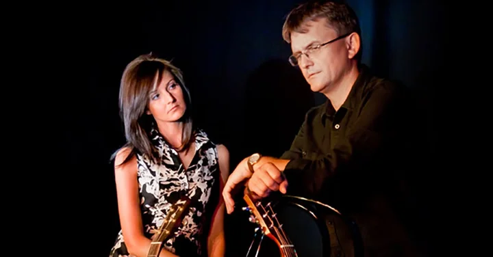 Grafika promocyjna wydarzenia Przemyśl: Andrzej Korycki i Dominika Żukowska — Ballady na dwa serca