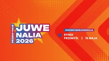 Grafika promocyjna wydarzenia Przemyskie Juwenalia 2026 w Rynku Przemyśl