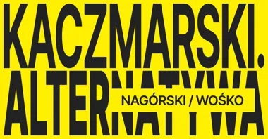 Grafika promocyjna wydarzenia KACZMARSKI. ALTERNATYWA — Nagórski / Wośko w Klubie Akwarium (Przemyśl)
