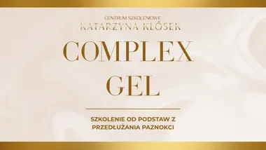 Grafika promocyjna wydarzenia PRZEMYŚL | Szkolenie Complex Gel — kompleksowe podstawy przedłużania paznokci