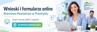 Grafika promocyjna wydarzenia Spotkanie informacyjno-szkoleniowe w Przemyślu