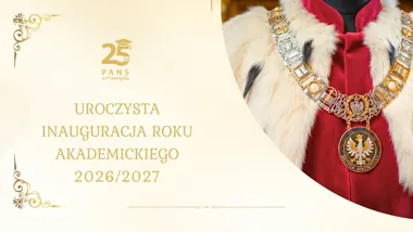 Grafika promocyjna wydarzenia Uroczysta inauguracja roku akademickiego 2026/2027