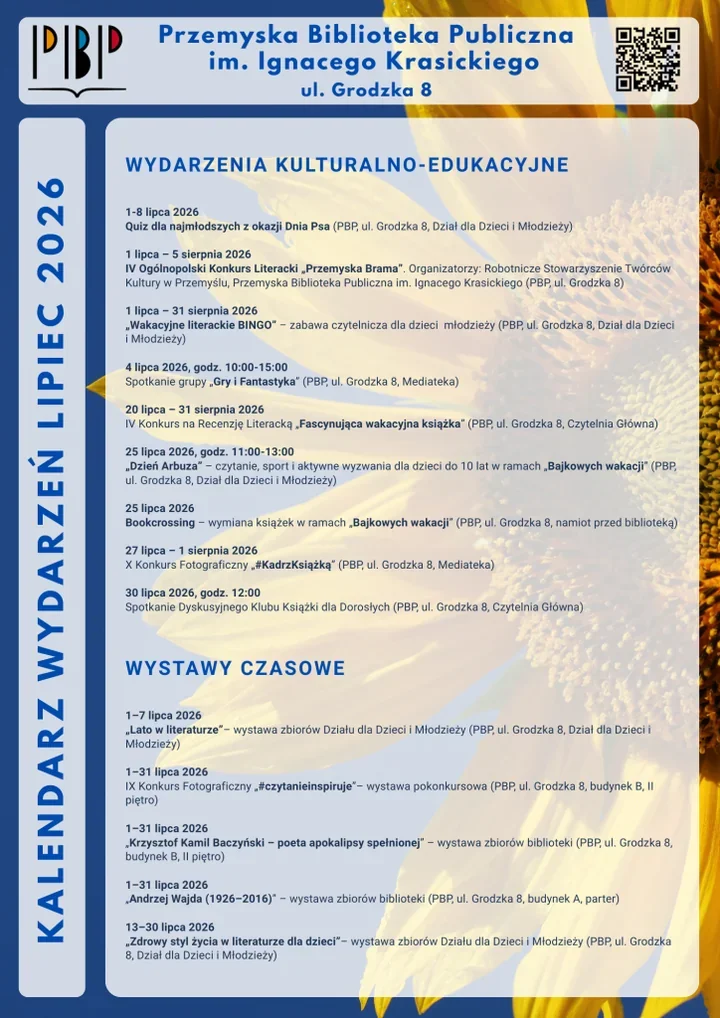 Lipiec w PBP podkręca wakacje - od quizu o psach po Dzień Arbuza