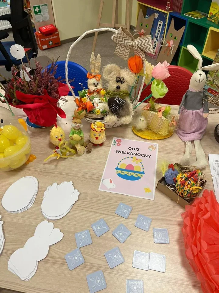 Wielkanocny quiz w przemyskiej bibliotece połączył książki i zabawę