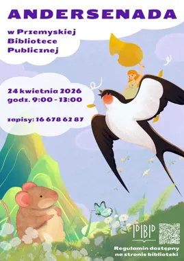 Baśnie wracają do gry - Andersenada 2026 zaprasza młodych czytelników do Przemyśla