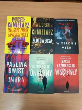Cztery nowe kryminały w Filii nr 4 - od Karkonoszy po rodzinne cienie