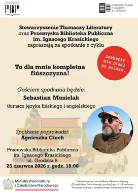 Fińska literatura w Przemyślu - tłumacz, który oswoił trudny język