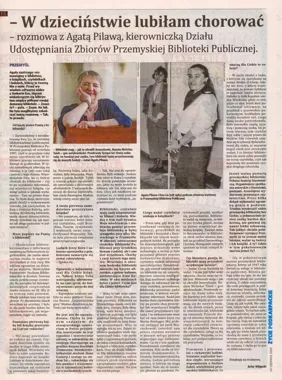 Agata Pilawa w lokalnej prasie - rozmowa, która łapie uwagę