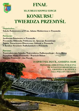 Twierdza Przemyśl wraca do biblioteki - finał już w piątek
