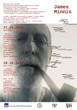 James Minnis w Przemyślu - poezja, która zaczyna się od oddechu