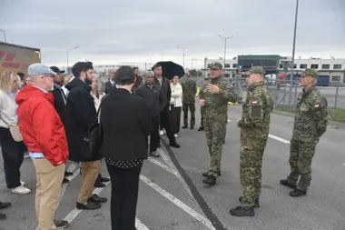 Niecodzienna delegacja na Podkarpaciu. Amerykanie poznali procedury graniczne