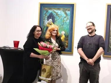 NadSenność w Galerii 12 - obrazy Anny Pietruś-Bral wciągają w sen na jawie