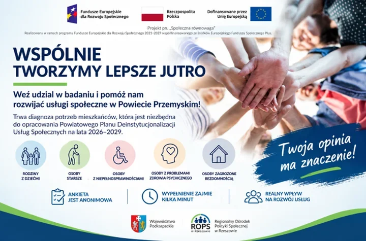 Kilka minut może wpłynąć na usługi społeczne w powiecie przemyskim