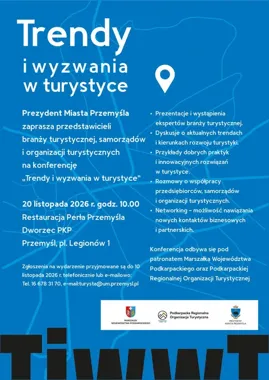 Branża turystyczna spotka się w Przemyślu. Rozmowy o przyszłości regionu