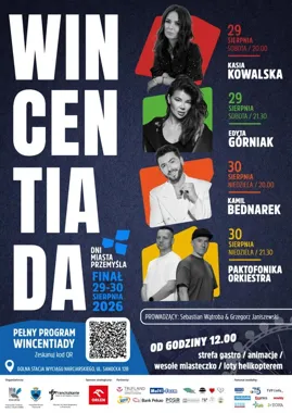 Wincentiada 2026 w Przemyślu. Cztery koncerty i święto patrona miasta