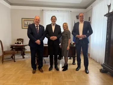 Serbska delegacja zobaczyła Przemyśl, który łączy kulturę i współpracę