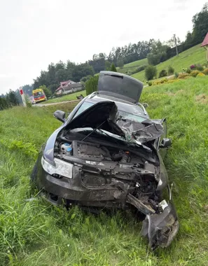 Śmiertelne zderzenie na drodze krajowej nr 28. 22-latek nie przeżył