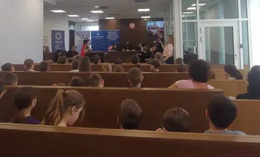 Wilk z bajki stanął przed sądem w Przemyślu - dzieci decydowały o karze
