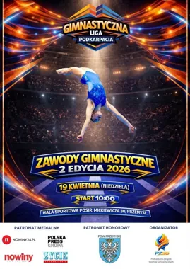 Gimnastyka wraca do hali POSiR. W niedzielę Przemyśl zobaczy podkarpacką ligę