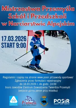 Dziecięce zawody narciarskie na Stoku Narciarskim – rywalizacja szkół i przedszkoli