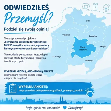 Turyści mogą wpłynąć na ofertę Przemyśla. Trwa anonimowa ankieta