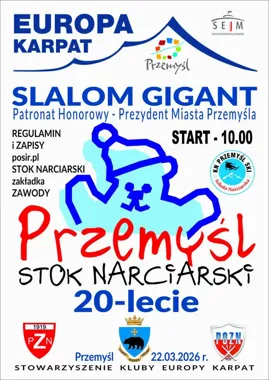 Stok w Przemyślu świętuje 20 lat – Puchar Europa Karpat przyciąga narciarzy