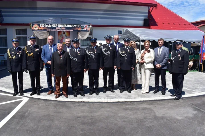 120 lat strażackiej służby w Bolestraszycach. Jubileusz, który poruszył powiat