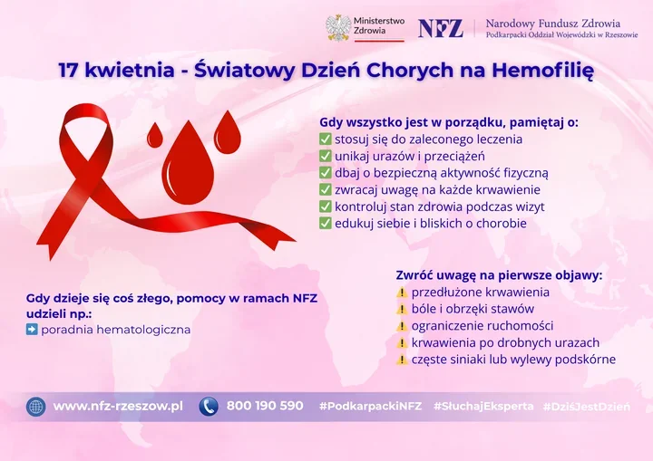 Hemofilia nie musi dziś oznaczać wyroku, ale wciąż wymaga czujności