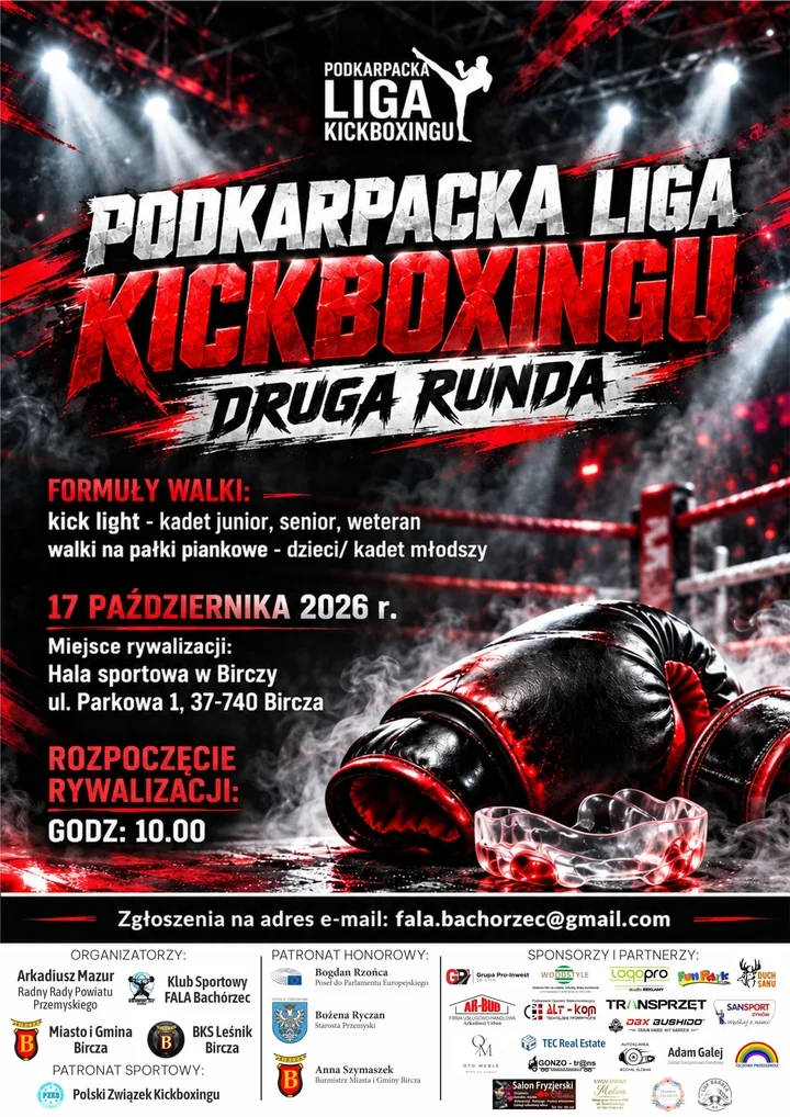 Dwie formuły i 12 ekip. Podkarpacka Liga Kickboxingu w Birczy
