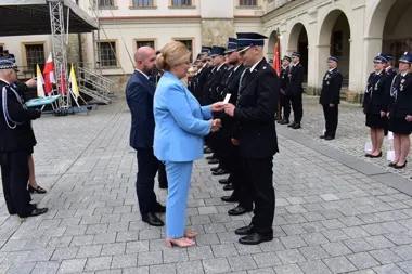150 lat OSP w Krasiczynie. Strażacki jubileusz na zamku i hołd dla pokoleń