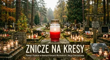 Biało-czerwone znicze z Przemyśla trafią na polskie groby na Kresach