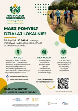 Do 10 tys. zł na pomysły z Przemyśla i Podkarpacia. Liczy się termin