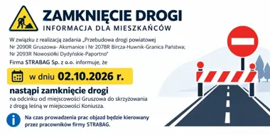 Droga między Gruszową a Koniuszą zostanie zamknięta. Będzie objazd
