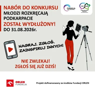 Młodzi z Podkarpacia mają więcej czasu na konkursowe rolki