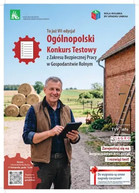 100 rolników może zdobyć nagrody. Konkurs KRUS już trwa