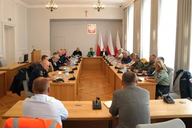 Służby z powiatu przemyskiego wzmacniają współpracę. Tłem rosyjskie prowokacje
