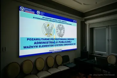 Starosta Przemyski na szkoleniu obronnym w Rzeszowie