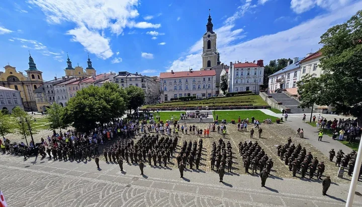 Przysięga na przemyskim Rynku. Nowi żołnierze dołączyli do brygady